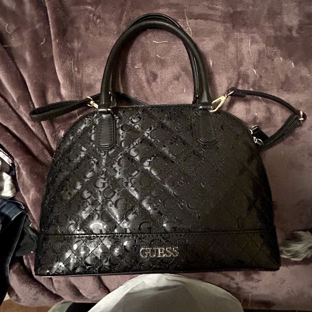 Guess Quilted Dome Purse